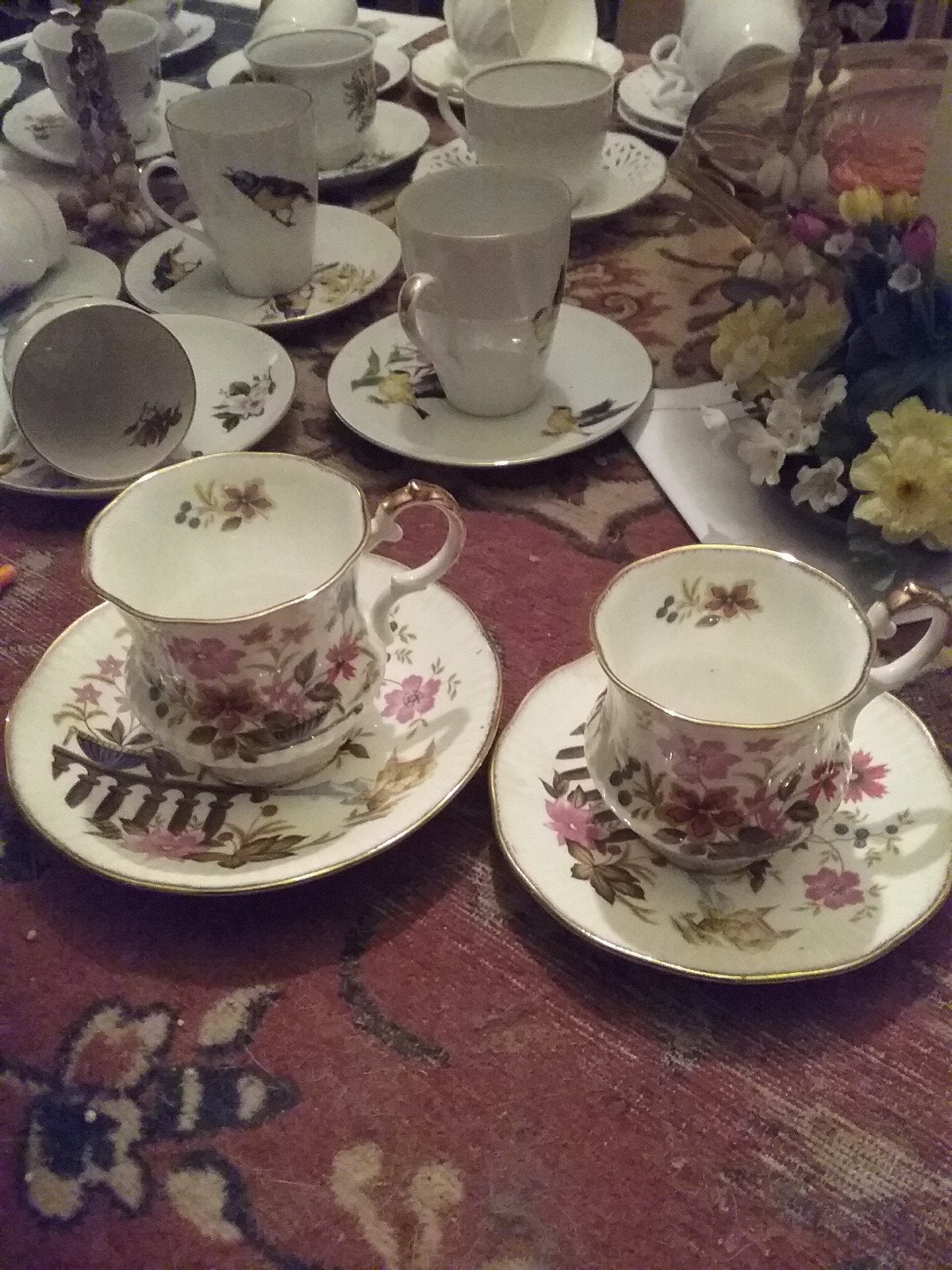 GAVE SET ENGELSE KOP EN SCHOTEL ELIZABETHAN, Ophalen of Verzenden