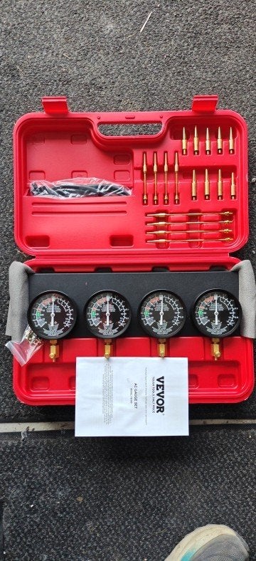 Vevor AC Gauge Set - Airco Manometer Set, Auto-onderdelen, Overige Auto-onderdelen, Universele onderdelen, Nieuw, Ophalen of Verzenden