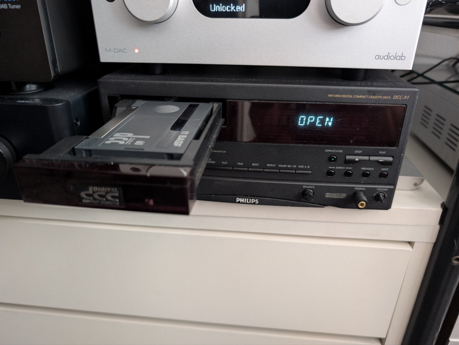 Philips DCC-91 midi dcc recorder, Ophalen of Verzenden, Philips