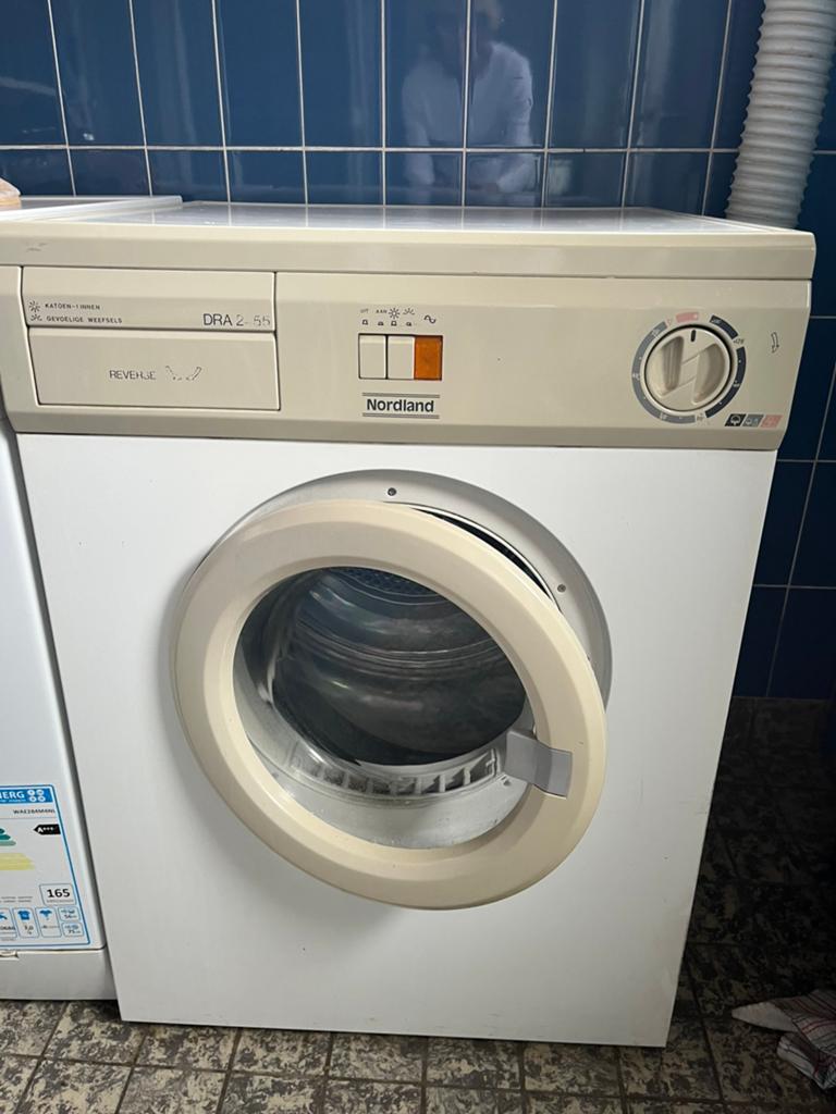 Nordland droger 2455DRA, Witgoed en Apparatuur, Wasdrogers, Ophalen, Gebruikt, 85 tot 90 cm