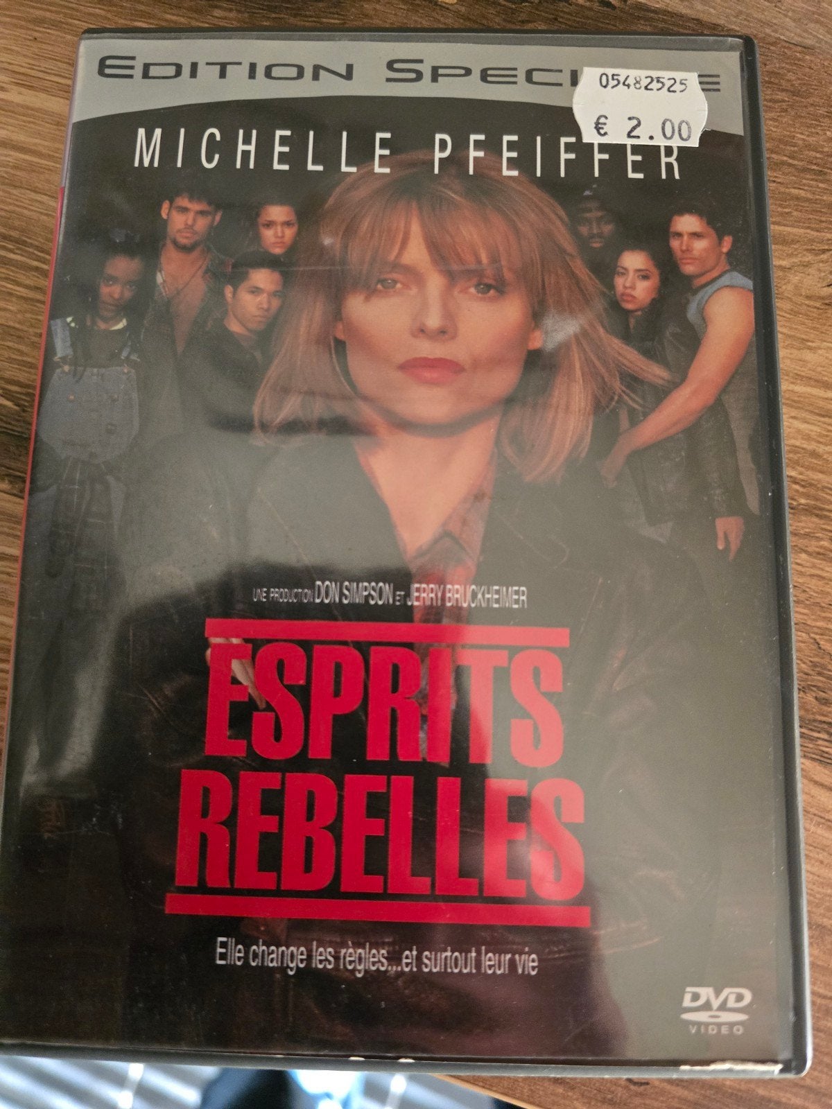 Dangerous Minds. betreft 'Esprits Rebelles',franse import, Nederlands, Actiethriller, Ophalen of Verzenden, Zo goed als nieuw