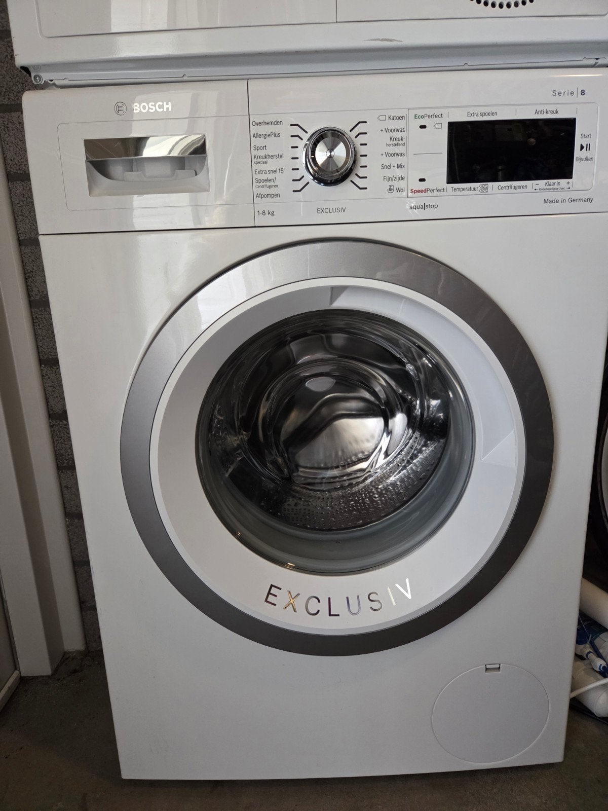 Te koop: Bosch wasmachine, Ophalen, Zo goed als nieuw, 85 tot 90 cm, 1200 tot 1600 toeren
