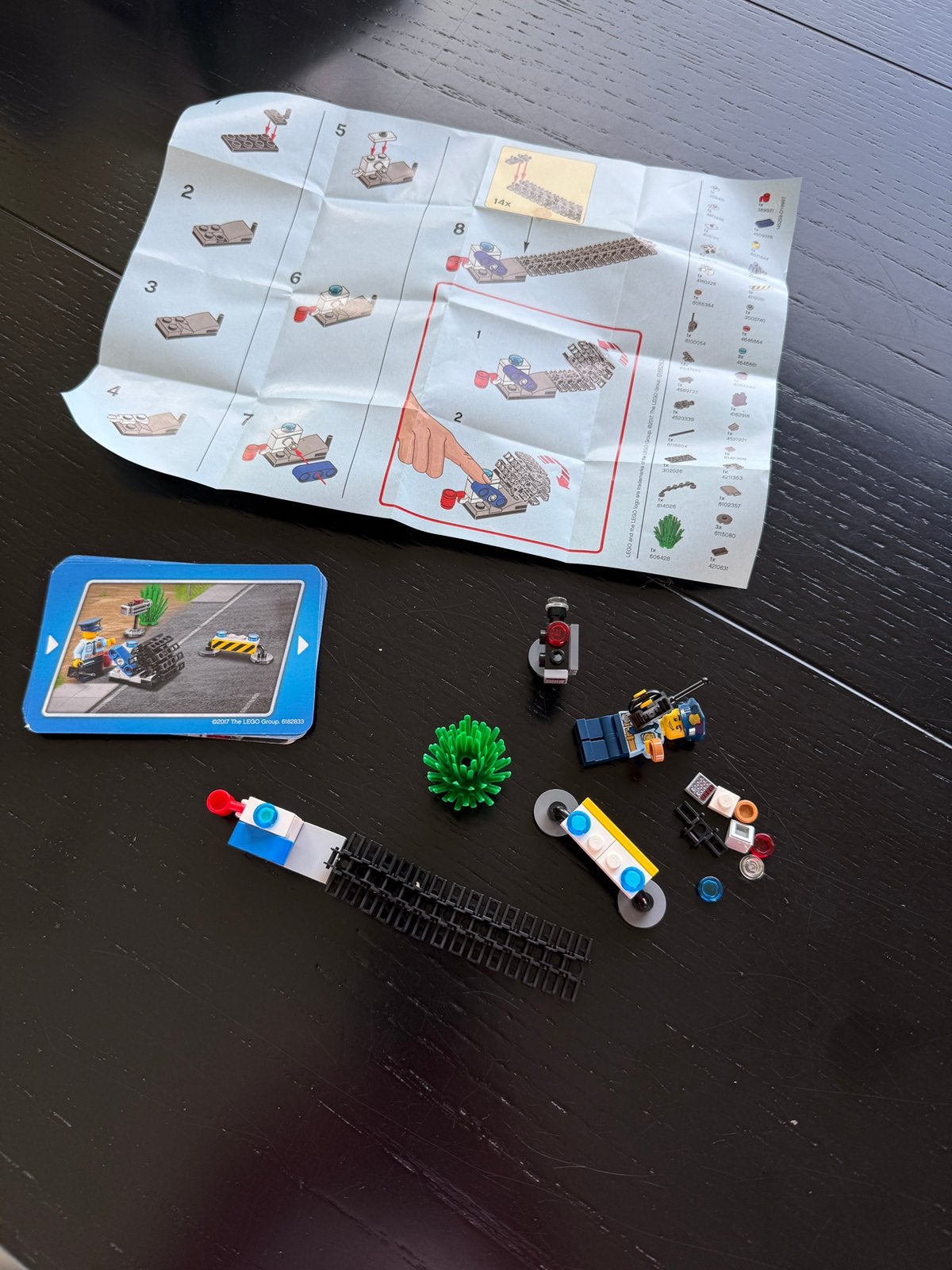 Gratis lego city politie wegafzetting, Ophalen of Verzenden, Zo goed als nieuw