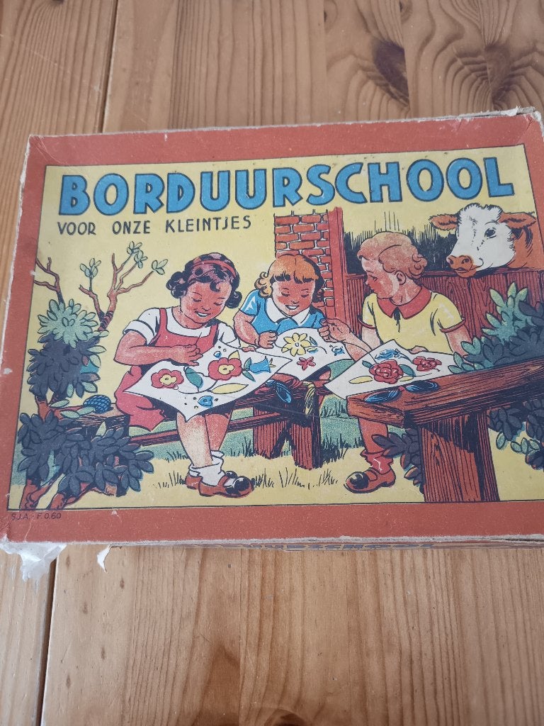 "Borduurschool voor onze kleintjes", Verzenden, Gebruikt, Handborduren, Overige typen