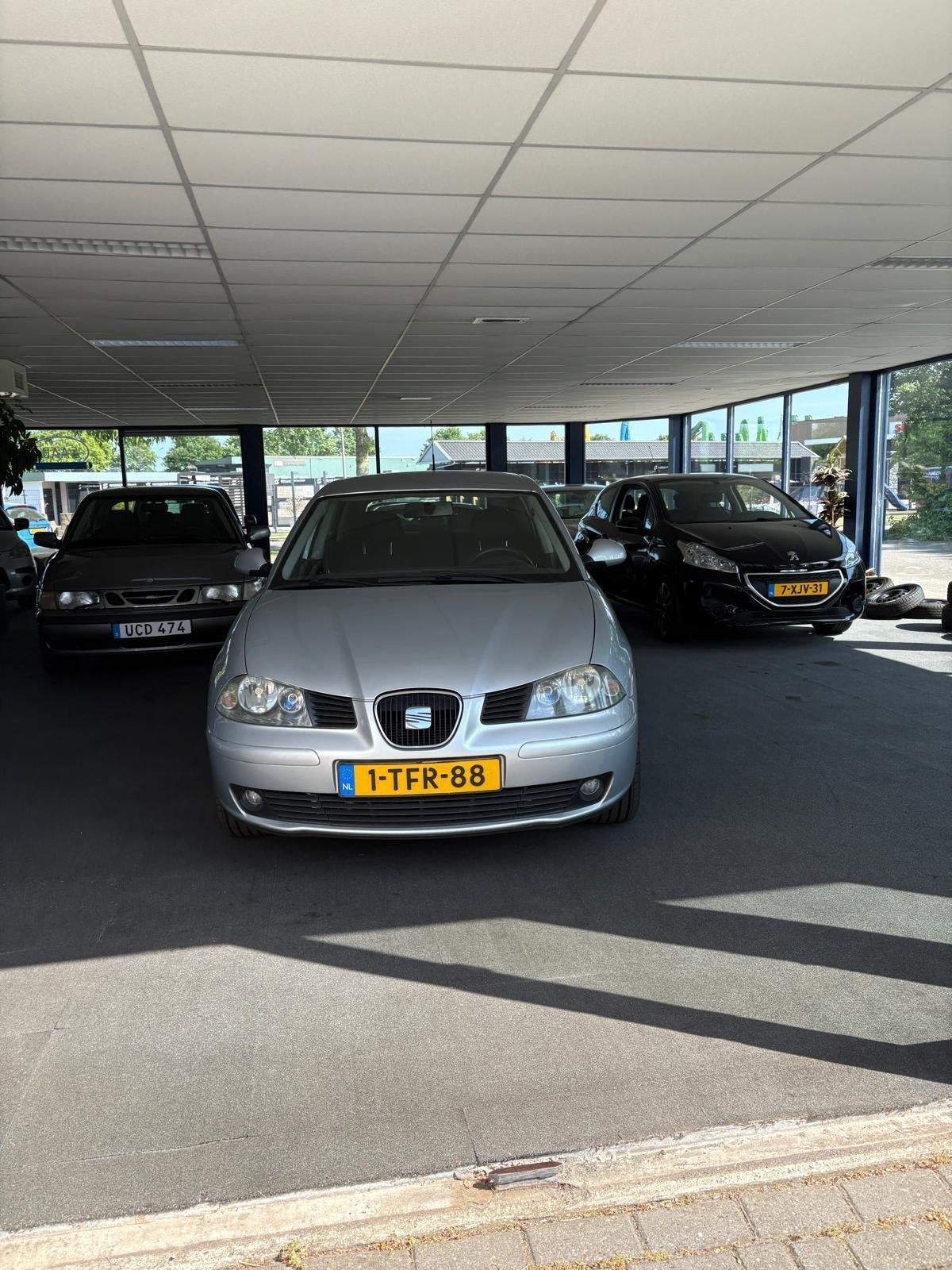 Seat 2005 Grijs, Auto's, 1028 kg, Particulier, 500 kg, 1390 cc