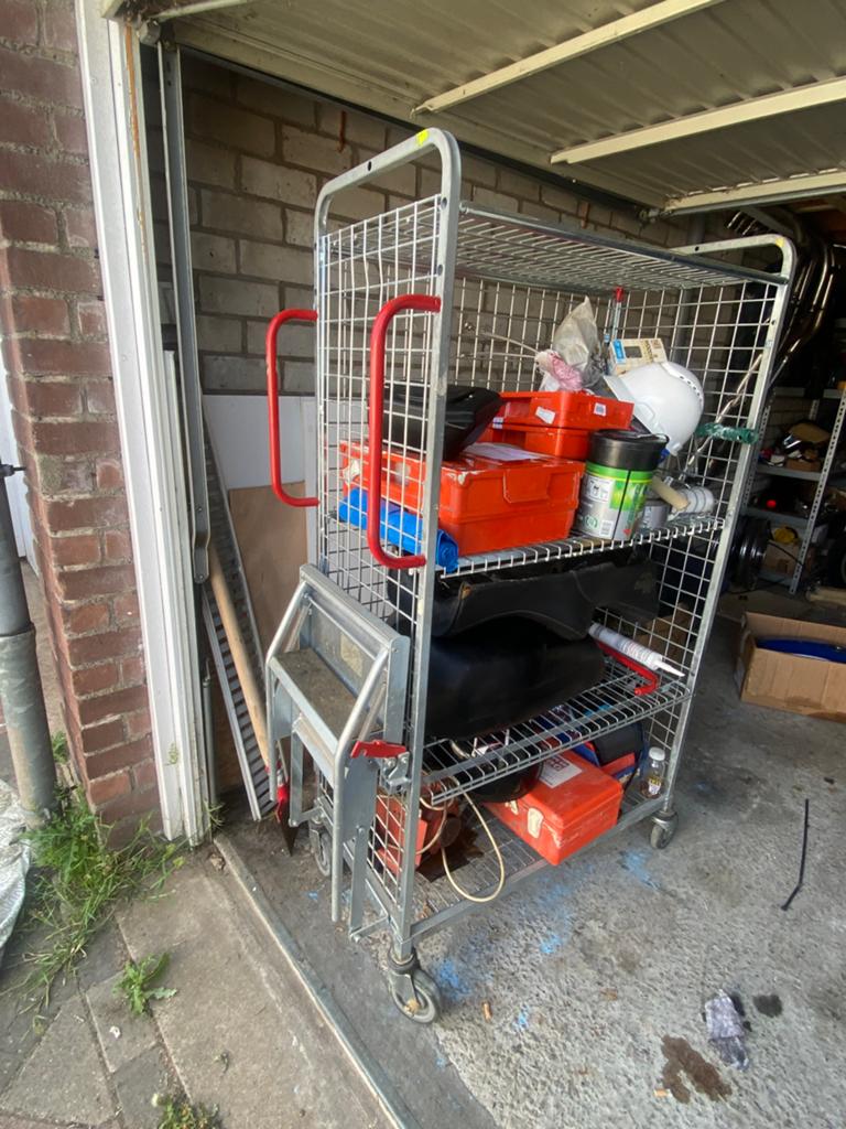 rolcontainer met gaaswanden, Ophalen, Zo goed als nieuw, Overige typen, Minder dan 2 meter