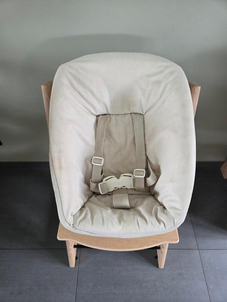 Stokke Tripp Trapp newborn set met speelboog (zonder stoel), Ophalen of Verzenden, Zo goed als nieuw, Meegroeistoel