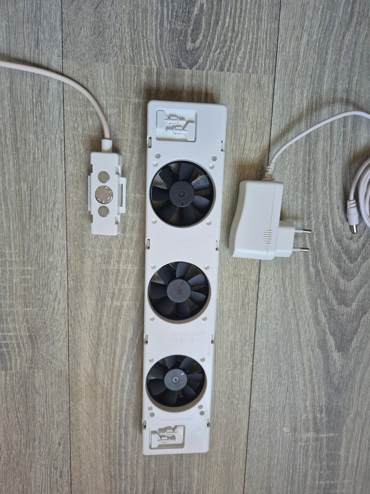 SpeedComfort mono set radiatorventilator - 1 seizoen gebruik, Minder dan 30 cm, Radiator, Ophalen of Verzenden, Zo goed als nieuw