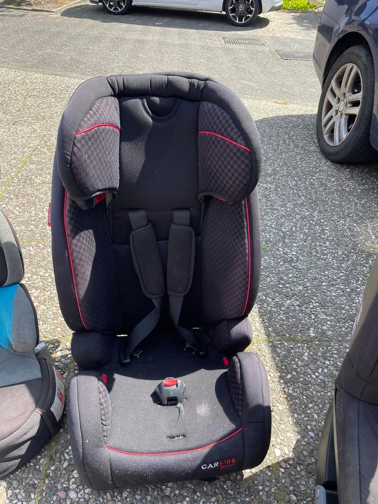 Kinderzitjes auto, Autogordel of Isofix, 15 t/m 36 kg, Verstelbare rugleuning, Zo goed als nieuw