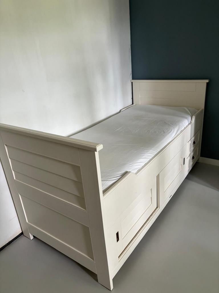 Kinder bed, Ophalen, Zo goed als nieuw, 180 cm of meer, 85 tot 100 cm