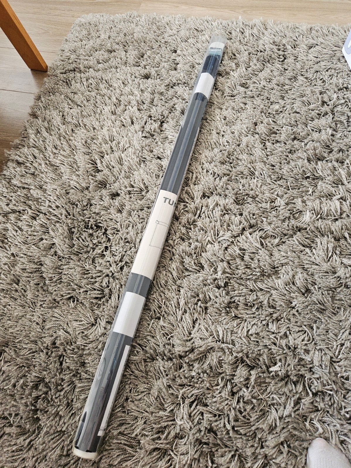 IKEA TUPPLUR Rolgordijn - 103x195 cm - Nieuw in verpakking, Ophalen, Verduisterend, Zwart, Nieuw