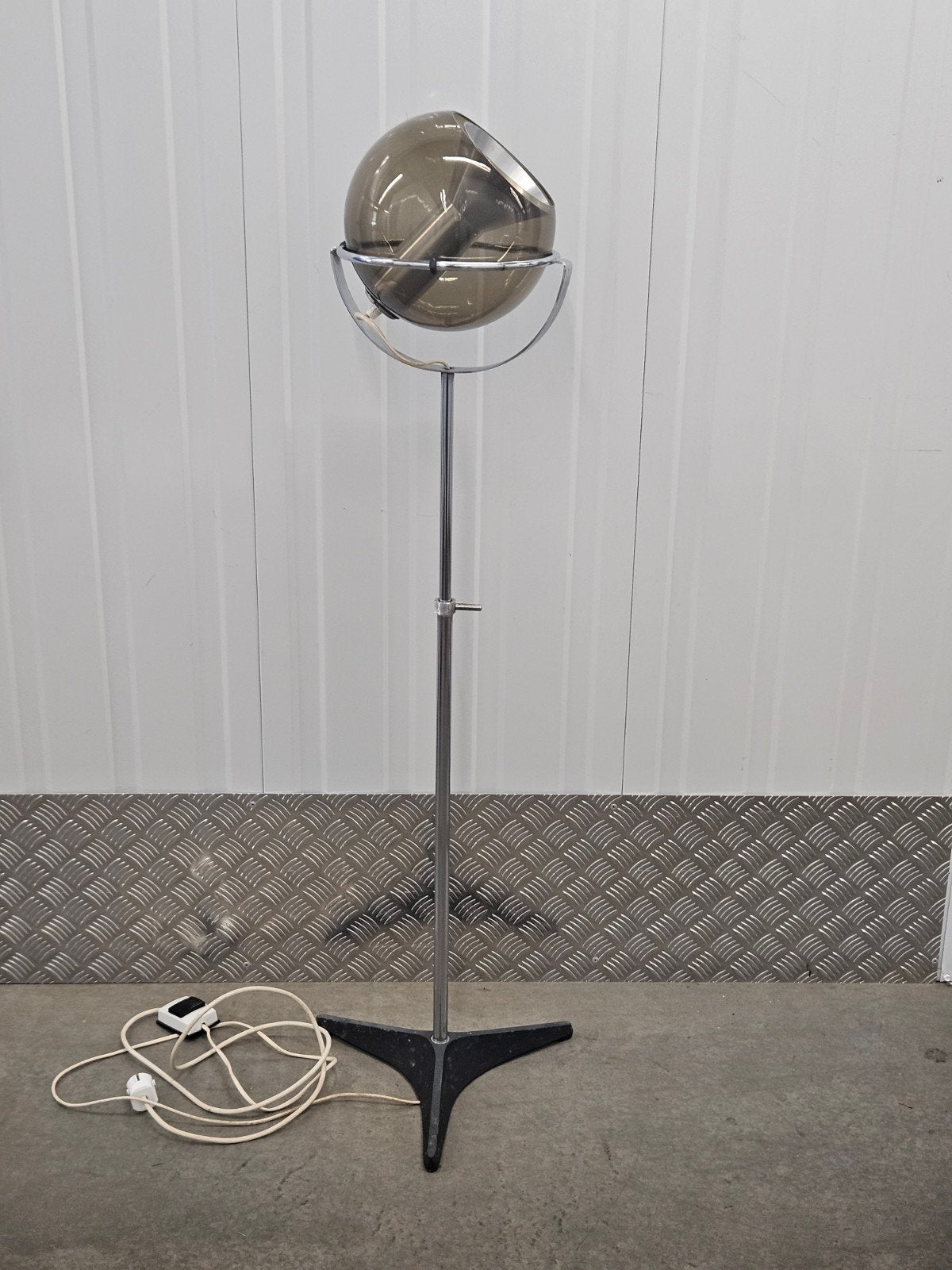 Vintage Raak Amsterdam vloerlamp Design Frank Ligtelijn, Ophalen, Gebruikt, Glas, Nvt