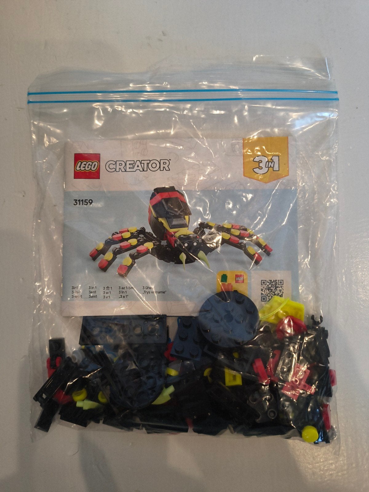 LEGO Creator 31159 Griezelspin 3-in-1 set, Ophalen of Verzenden, Zo goed als nieuw
