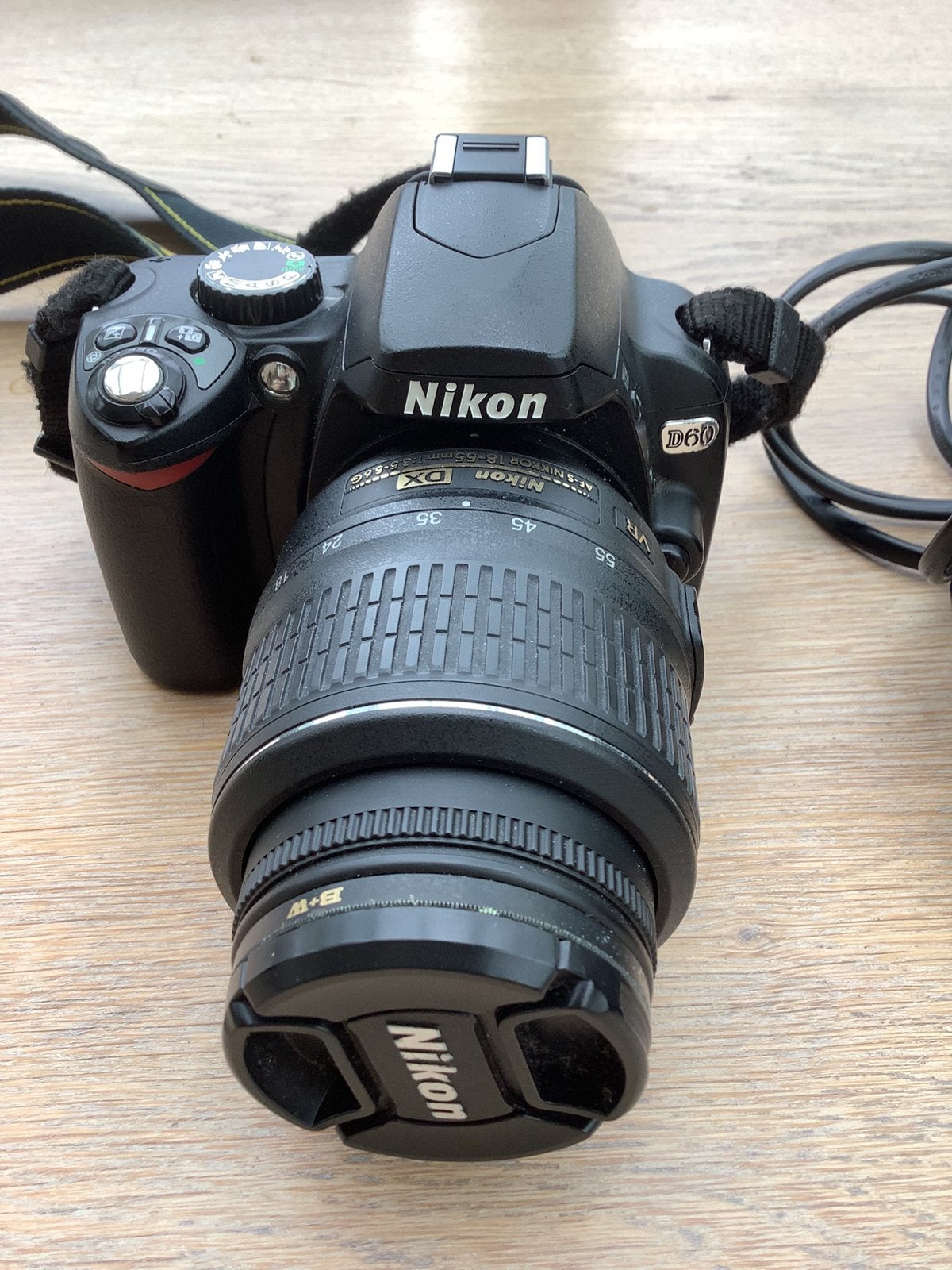 Nikon D60, Audio, Tv en Foto, Fotocamera's Digitaal, Ophalen of Verzenden, Gebruikt, Spiegelreflex, Nikon