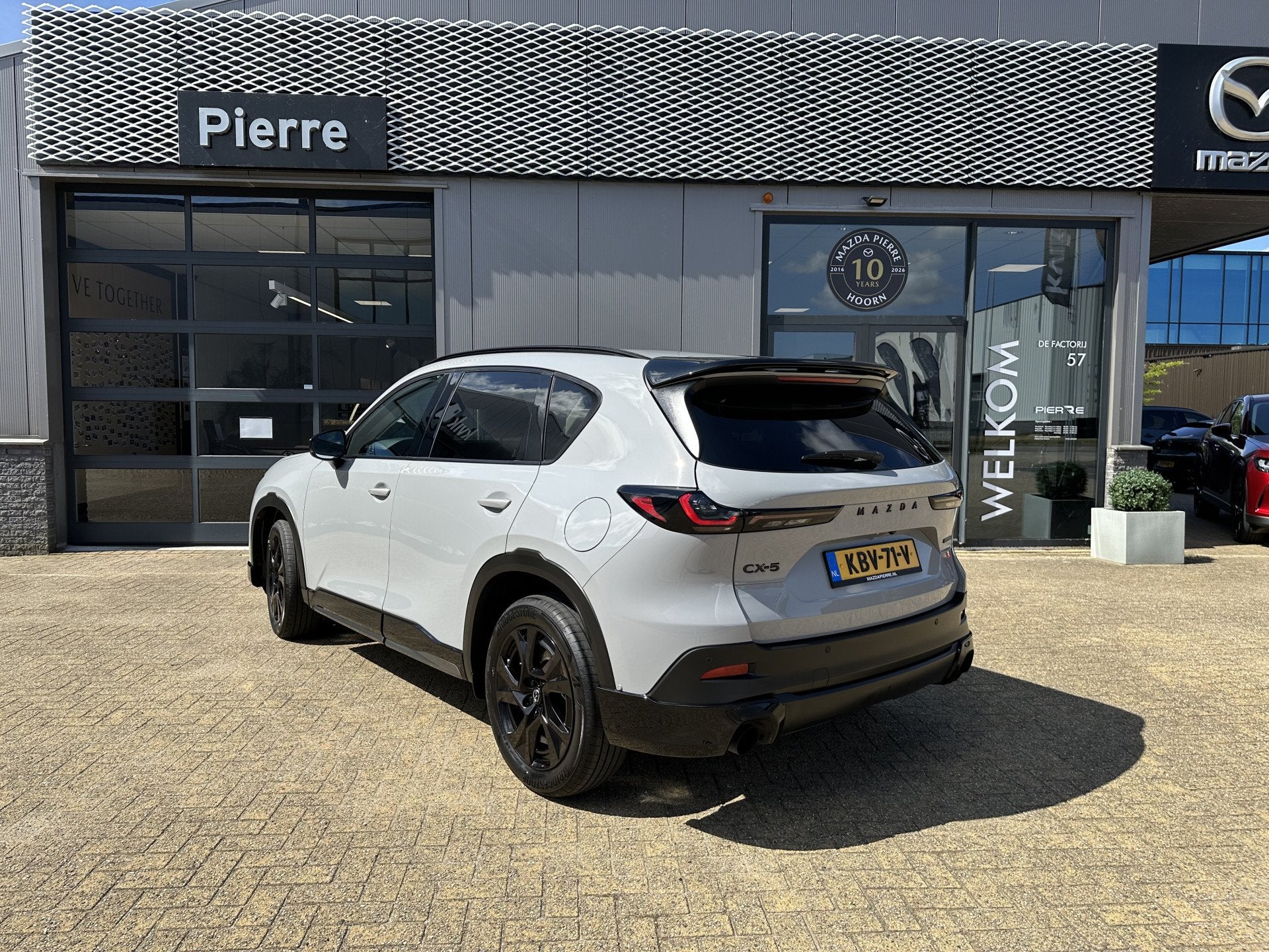 Mazda CX-5 2.5 E-SKYACTIV G 141 M HYBRID Centre-Line | NAVI, Auto's, Gebruikt, 4 cilinders, 2000 kg, Leder en Stof
