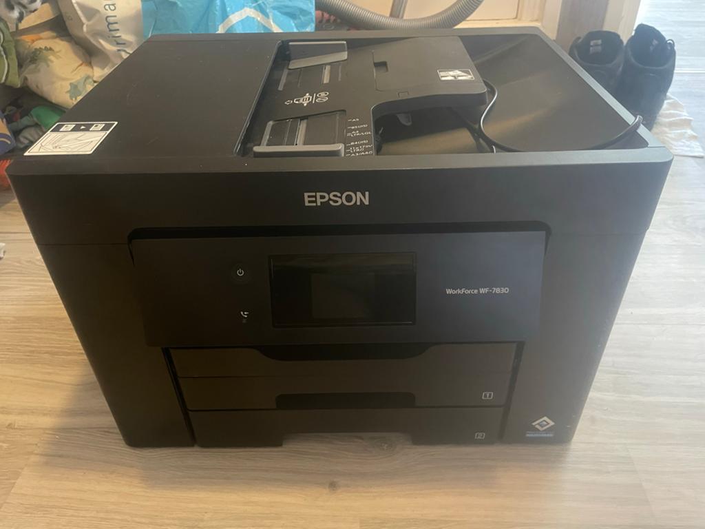 Epson WorkForce WF-7830 All-in-One Printer, Computers en Software, Printers, Gebruikt, All-in-one, Inkjetprinter, Kleur printen