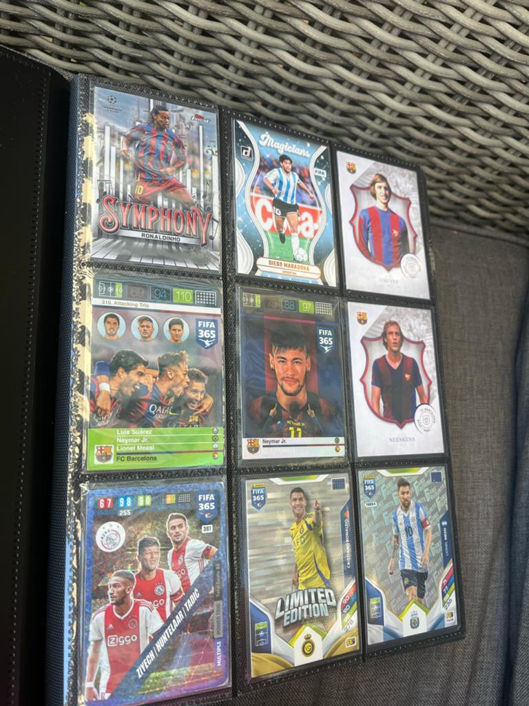 Panini Voetbalplaatjes Boek - Complete Collectie, Verzamelen, Ophalen of Verzenden, Gebruikt, Buitenlandse clubs, Spelerskaart