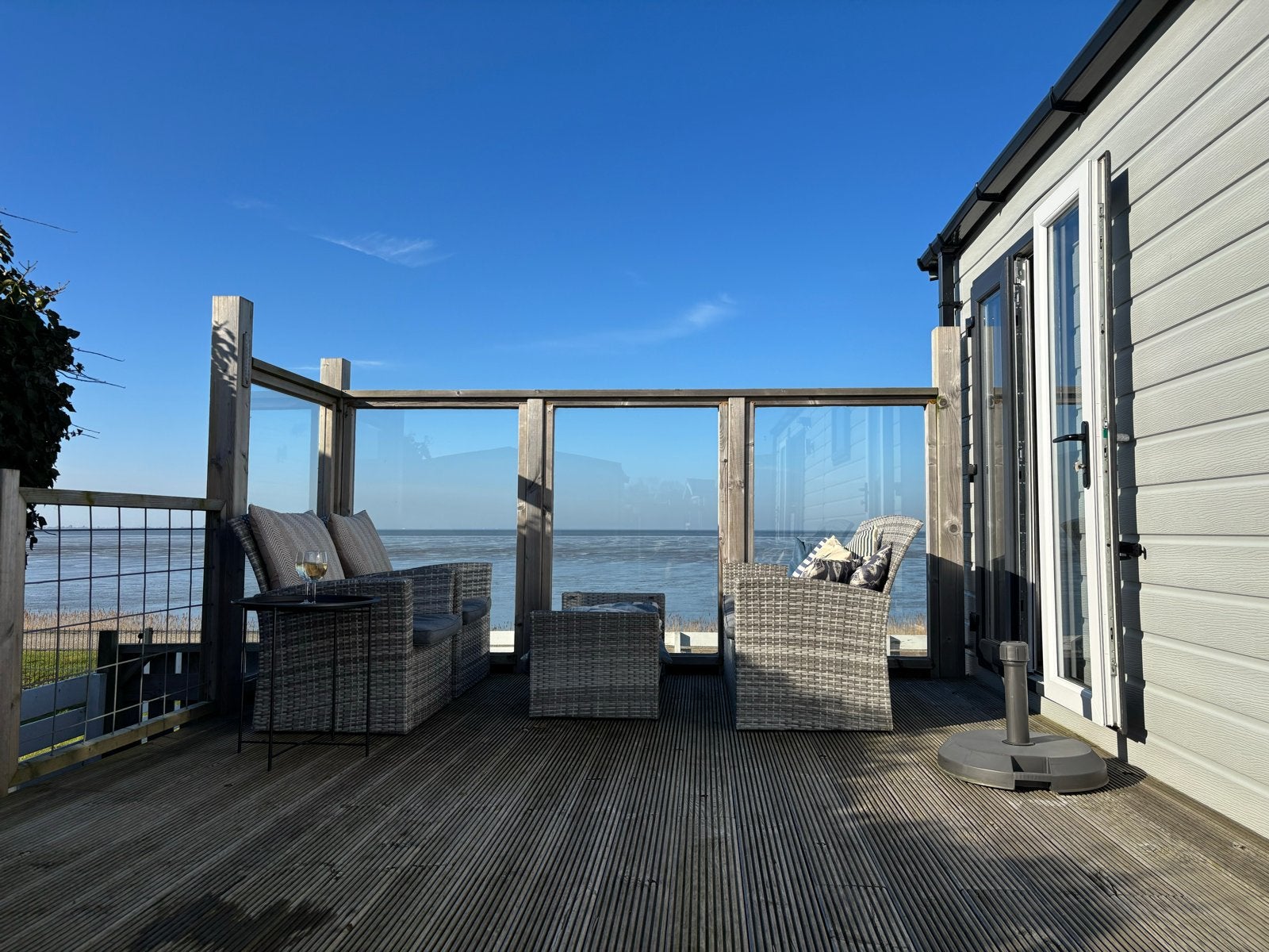 Noa aan Zee, fantastisch uitzicht op de Waddenzee, 2 slaapkamers, Noord-Holland, Chalet, Bungalow of Caravan, Aan zee