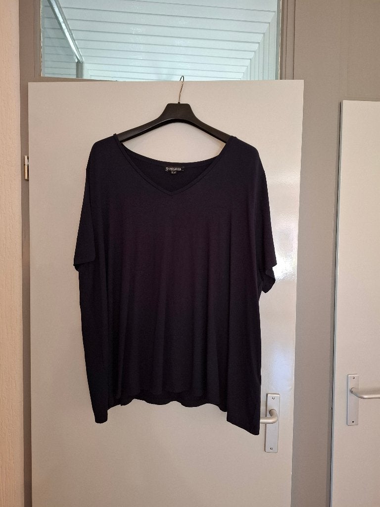 Korte blauw t-shirt, Ophalen of Verzenden, Gedragen, Blauw, Shirt of Top
