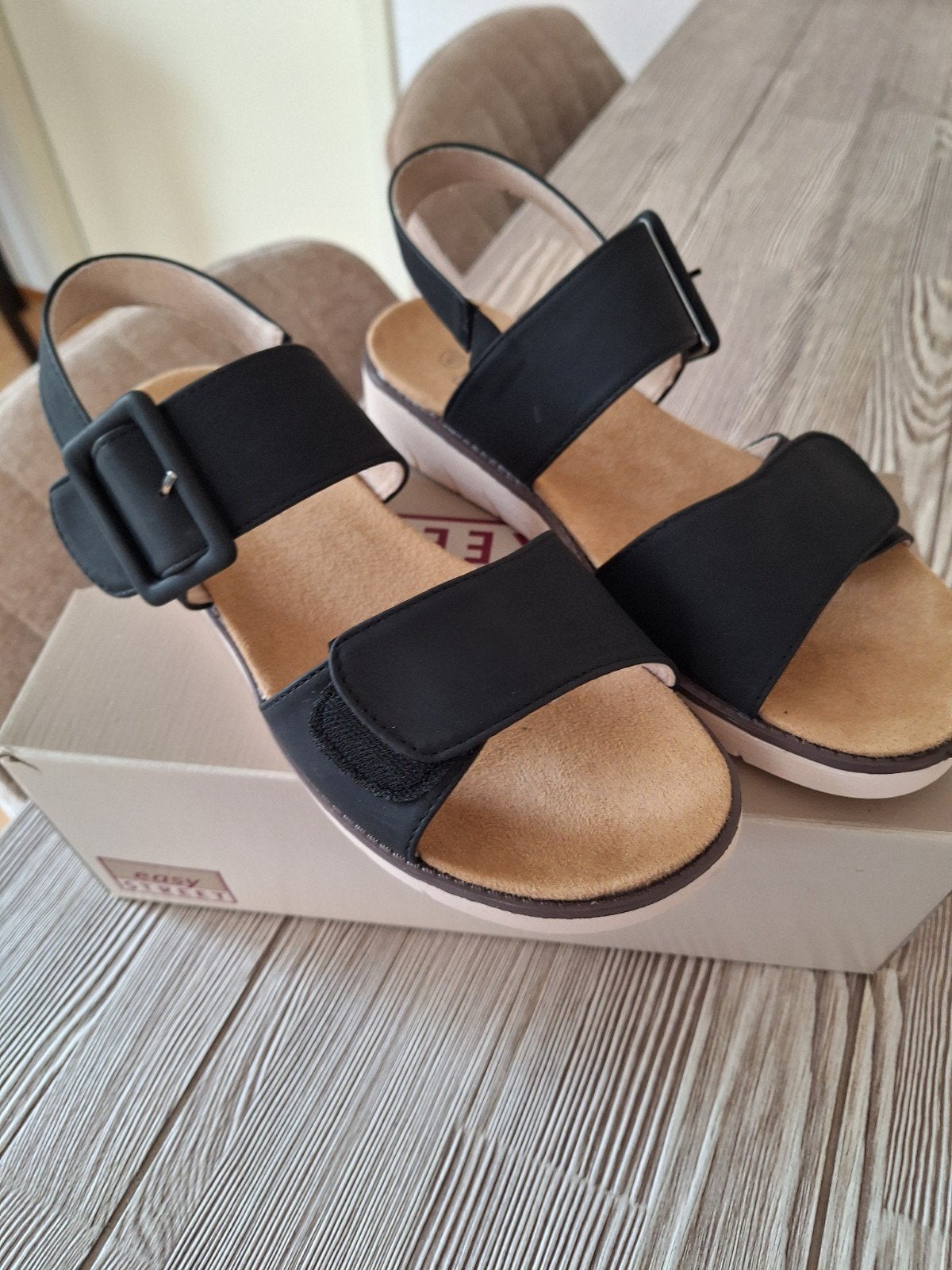 NIEUWE OPEN SCHOENEN, Kleding | Dames, Schoenen, Ophalen, Nieuw, Zwart, Sandalen of Muiltjes