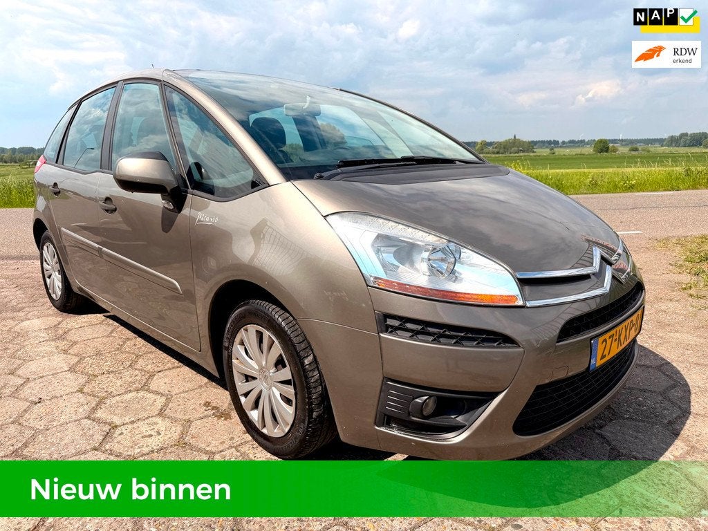 Citroen C4 Picasso 1.6 VTi Image 5p. AIRCO| TREKHAAK| PARKEE, Auto's, Citroën, Voorwielaandrijving, Gebruikt, 4 cilinders, Bruin