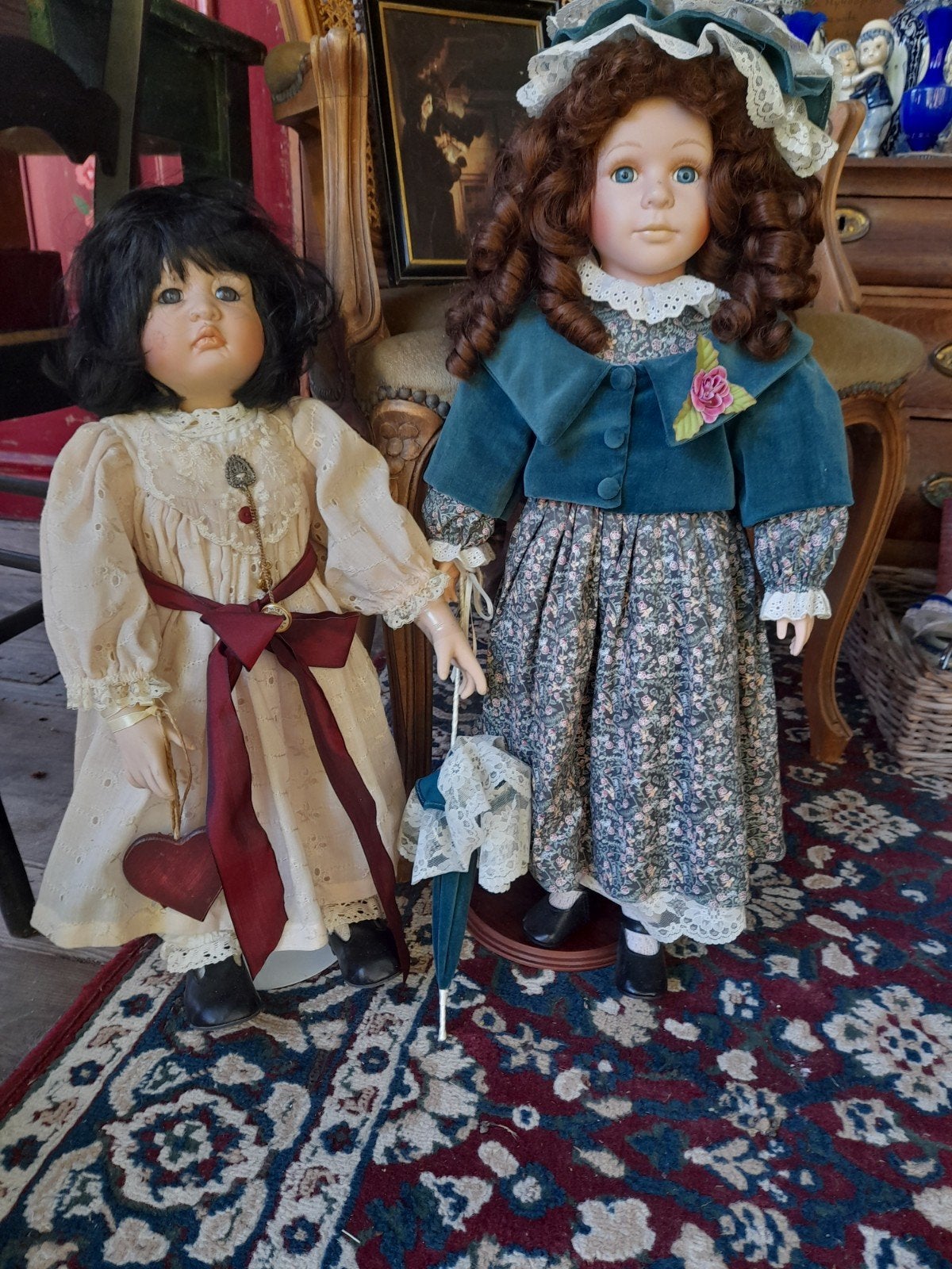 Antieke poppen, Antiek en Kunst, Ophalen