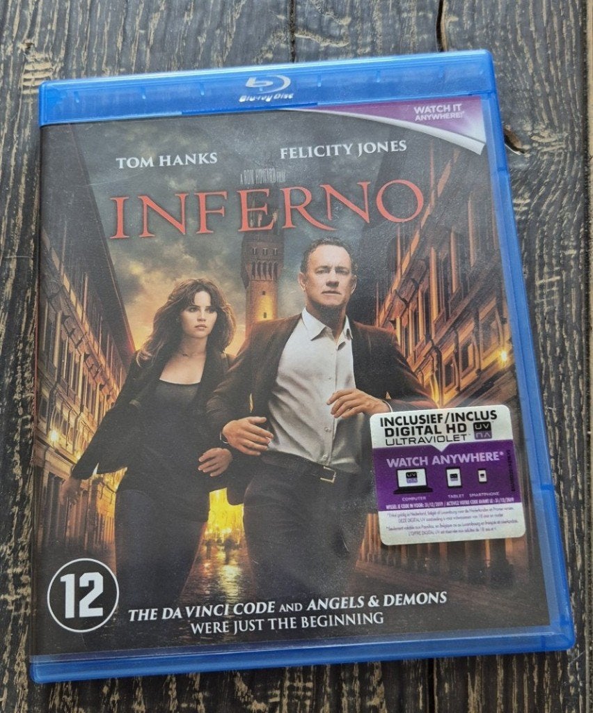 Inferno, Nederlands, Ophalen of Verzenden, Blu-ray, Inclusief digitale kopie