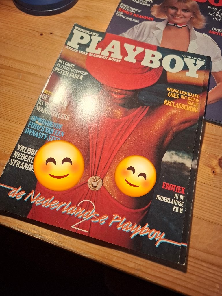 playboy juni 1983, Verzenden, Zo goed als nieuw, Overige typen