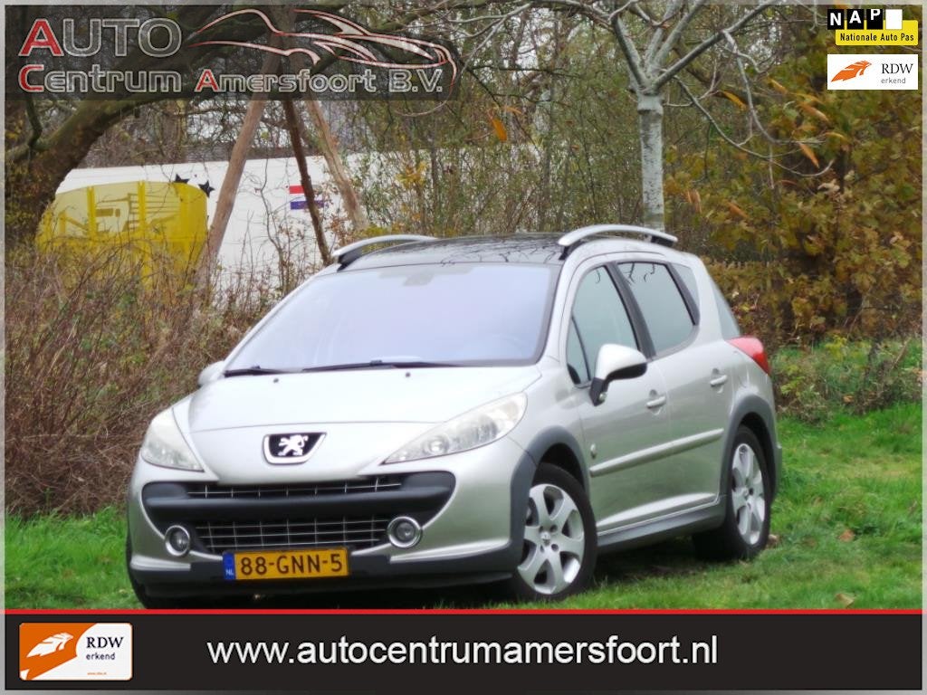 Peugeot 207 SW Outdoor 1.6 VTi XS ( INRUIL MOGELIJK ), Gebruikt, 4 cilinders, 1110 kg, Handgeschakeld