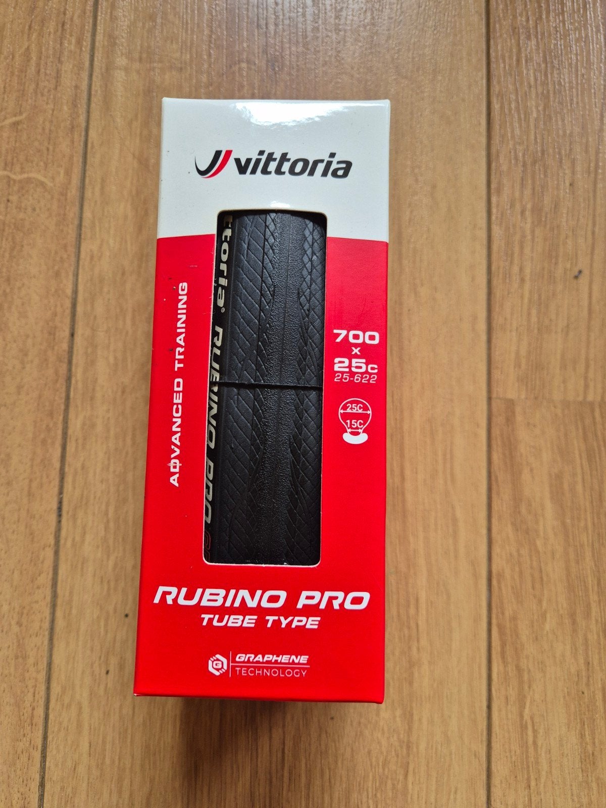 Vittoria Rubino Pro Tube Type Racefiets Band 700x25c, Band, Vittoria, Nieuw, Ophalen of Verzenden