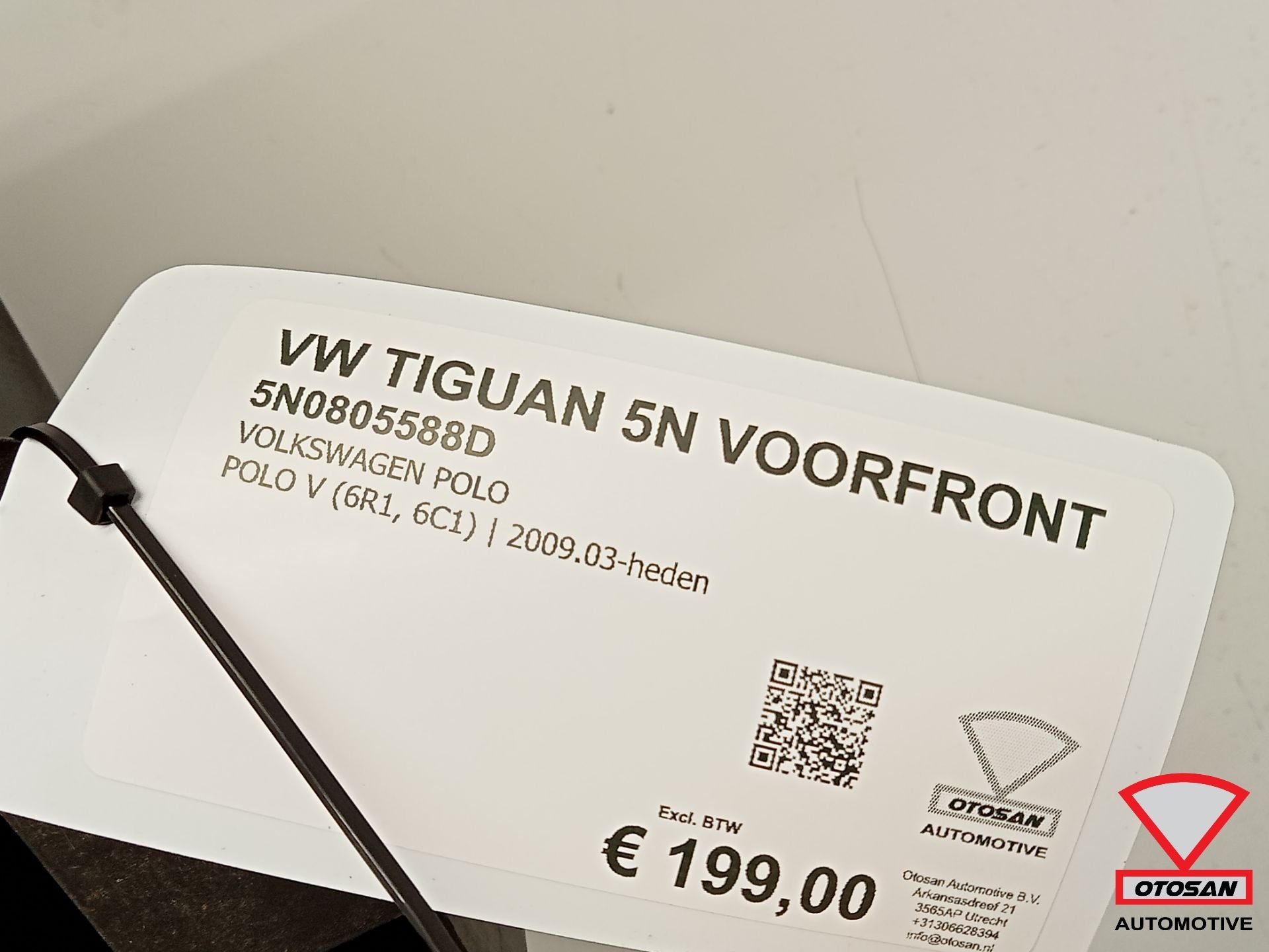VW Tiguan 5N 07-16 Voorfront Front Origineel! 5N0805588D 5N0, Gebruikt, Volkswagen, Volkswagen AG, Berliner Ring 2
38440  Wolfsburg, DE