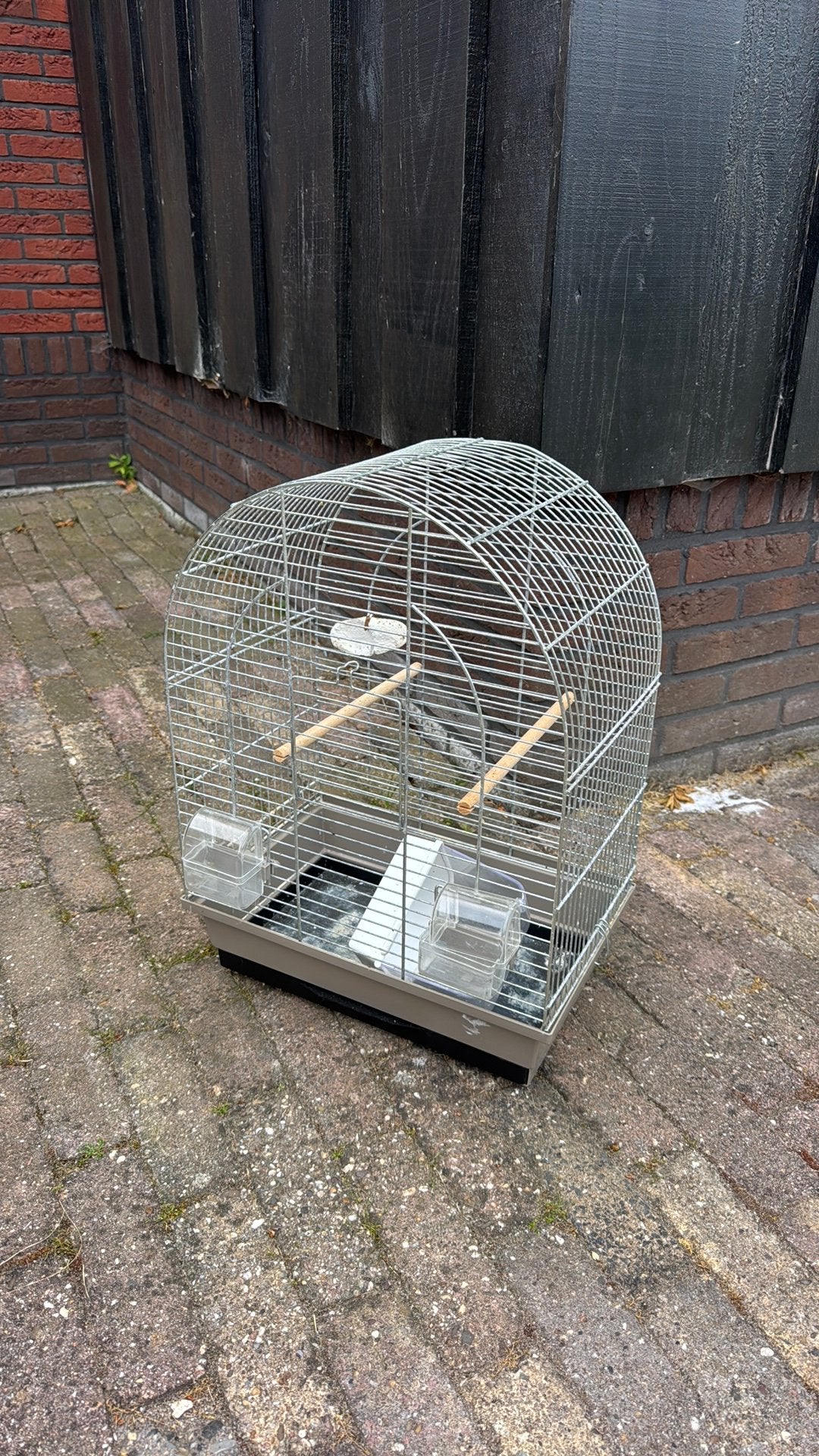 Vogelkooi, Ophalen, Gebruikt, Metaal, Vogelkooi