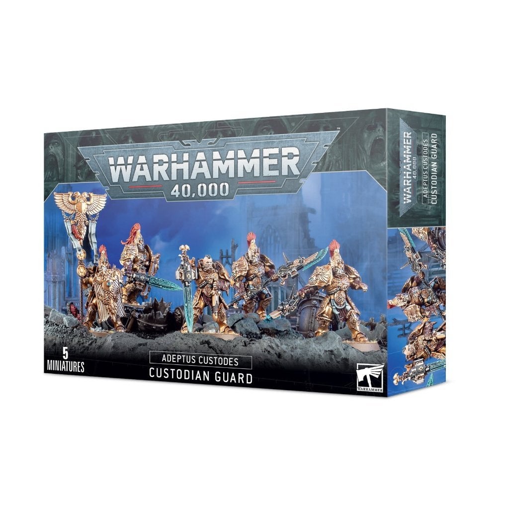 Adeptus Custodes Custodian Guard Squad, Hobby en Vrije tijd, Wargaming, Ophalen of Verzenden, Nieuw, Warhammer 40000, Figuurtje(s)