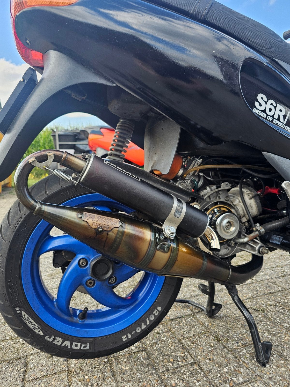 yasuni c16 piaggio, Ophalen of Verzenden, Zo goed als nieuw, Uitlaat, Piaggio