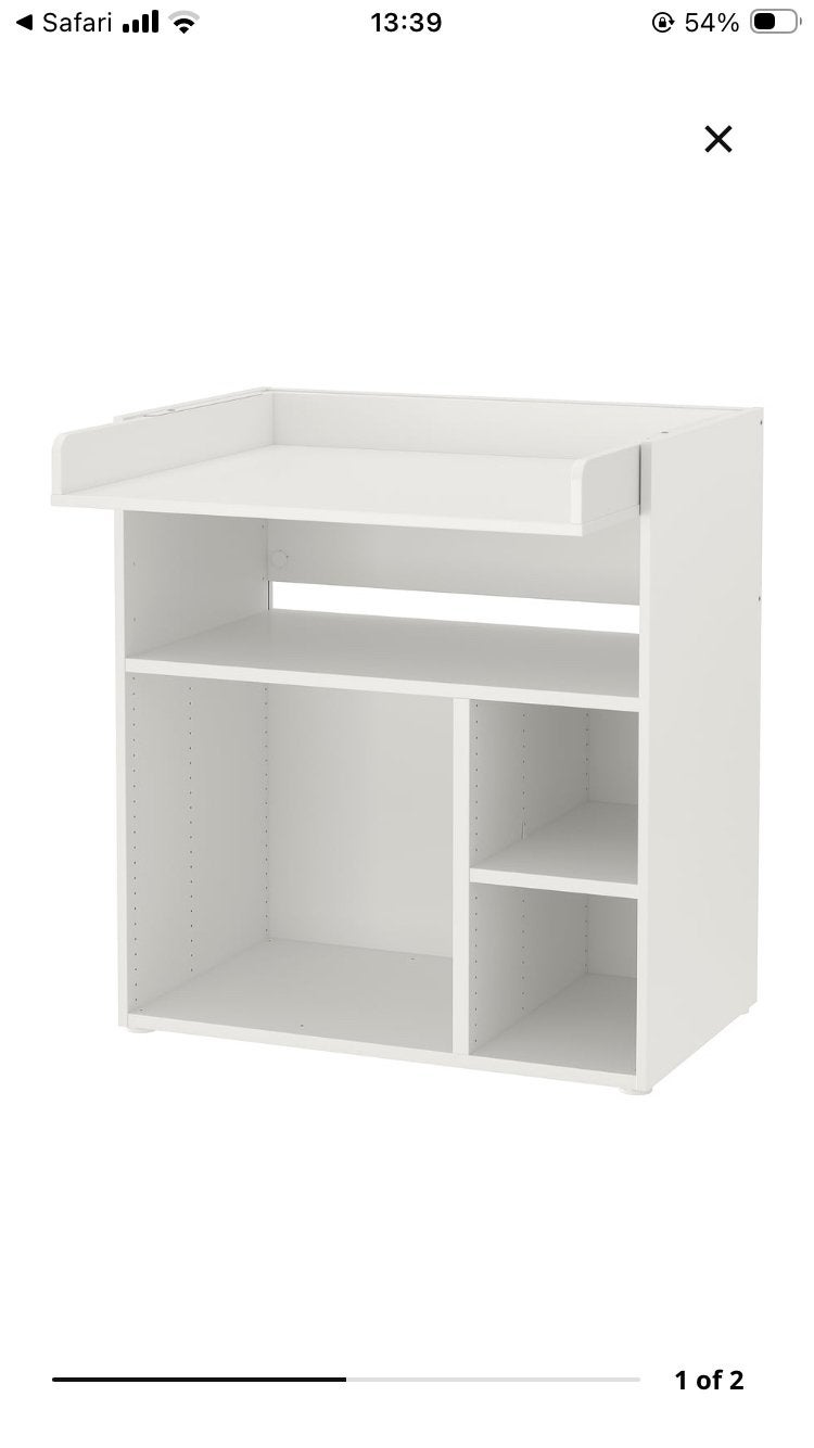 Ikea Smastad changing table, Kinderen en Baby's, Kinderkamer | Commodes en Kasten, Ophalen, 70 cm of meer, Zo goed als nieuw, 75 tot 100 cm