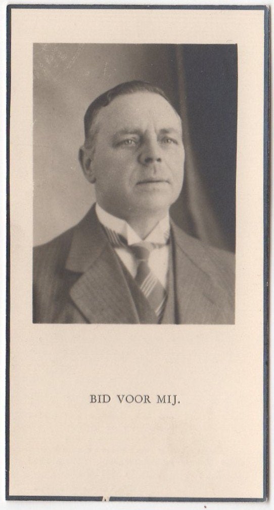 Louis van der Heide 1882 Nieuwer-Amstel + 1942 Den Haag, Verzenden