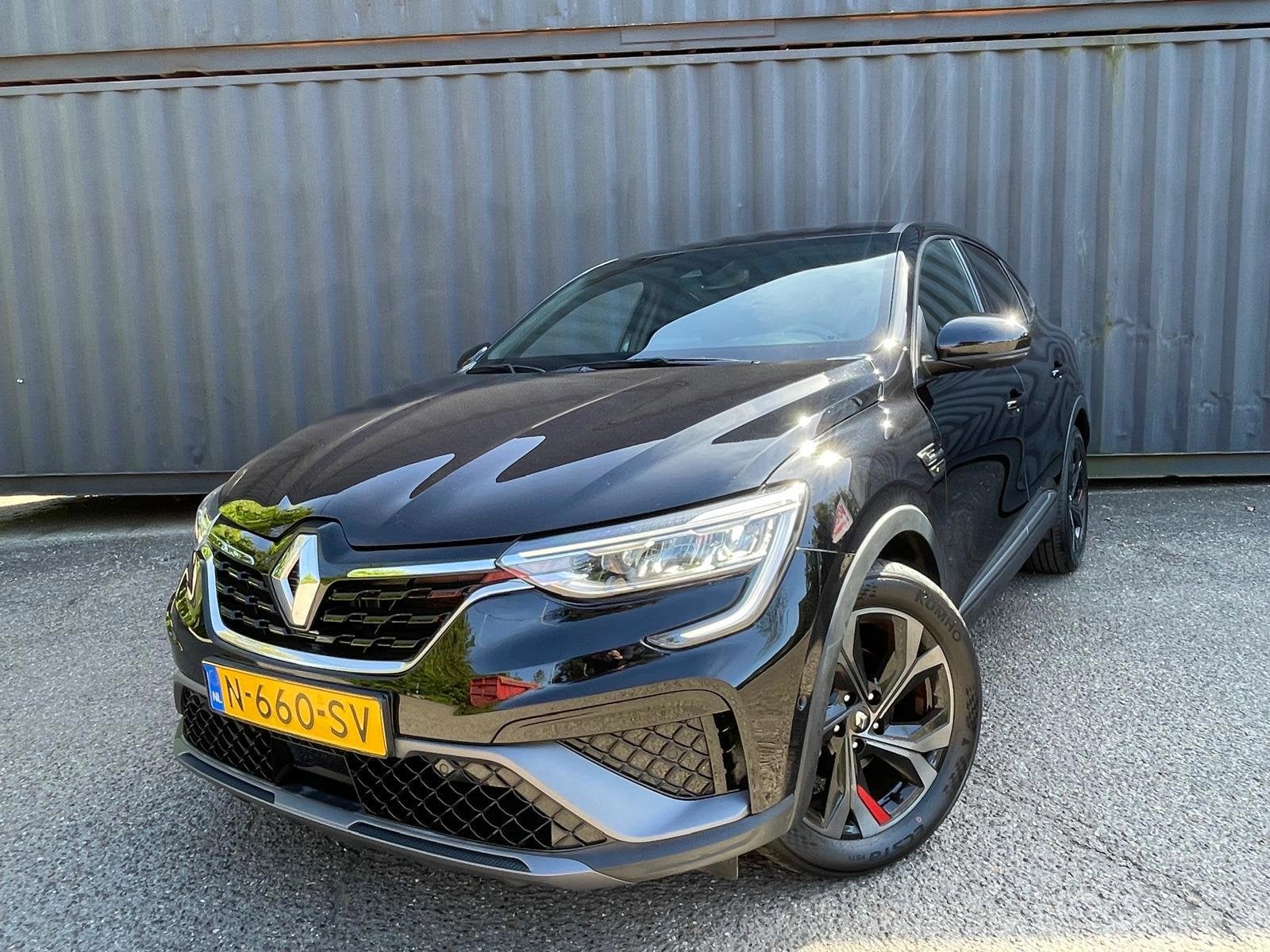 Renault Arkana 1.6 E-Tech Hybrid 145 R.S. Line, Full Options, Auto's, Gebruikt, 4 cilinders, Met garantie (alle), Zwart