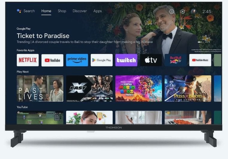 Thomson 24 Inch 12 Volt Android SMART TV, Audio, Tv en Foto, Televisies, Overige merken, QLED, 50 Hz, HD Ready (720p)