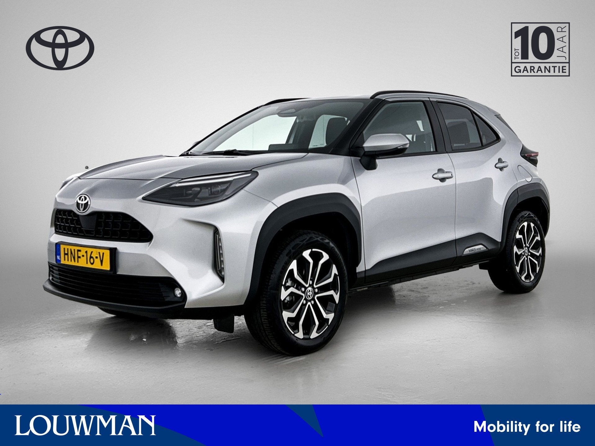 Toyota Yaris Cross 1.5 Hybrid 115 First Edition | BTW voertu, 12 maanden, Stof, Gebruikt, Start-stop-systeem