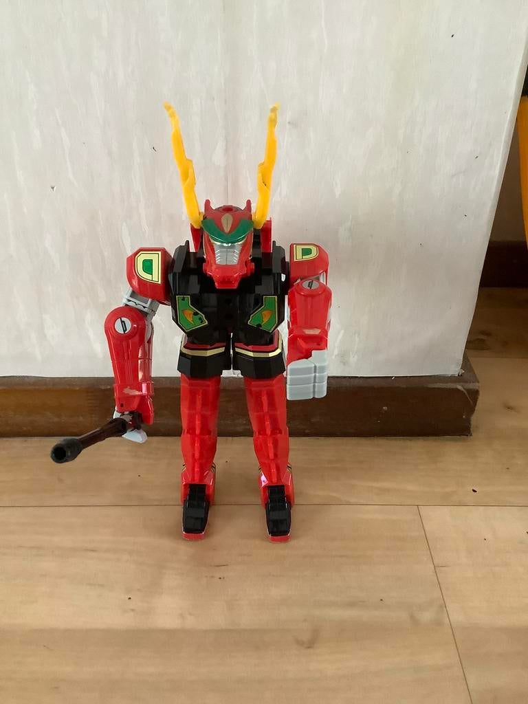 Mighty Morphin POWER RANGERS RED DRAGON THUNDERZORD 1994, G1, Ophalen of Verzenden, Gebruikt, Autobots