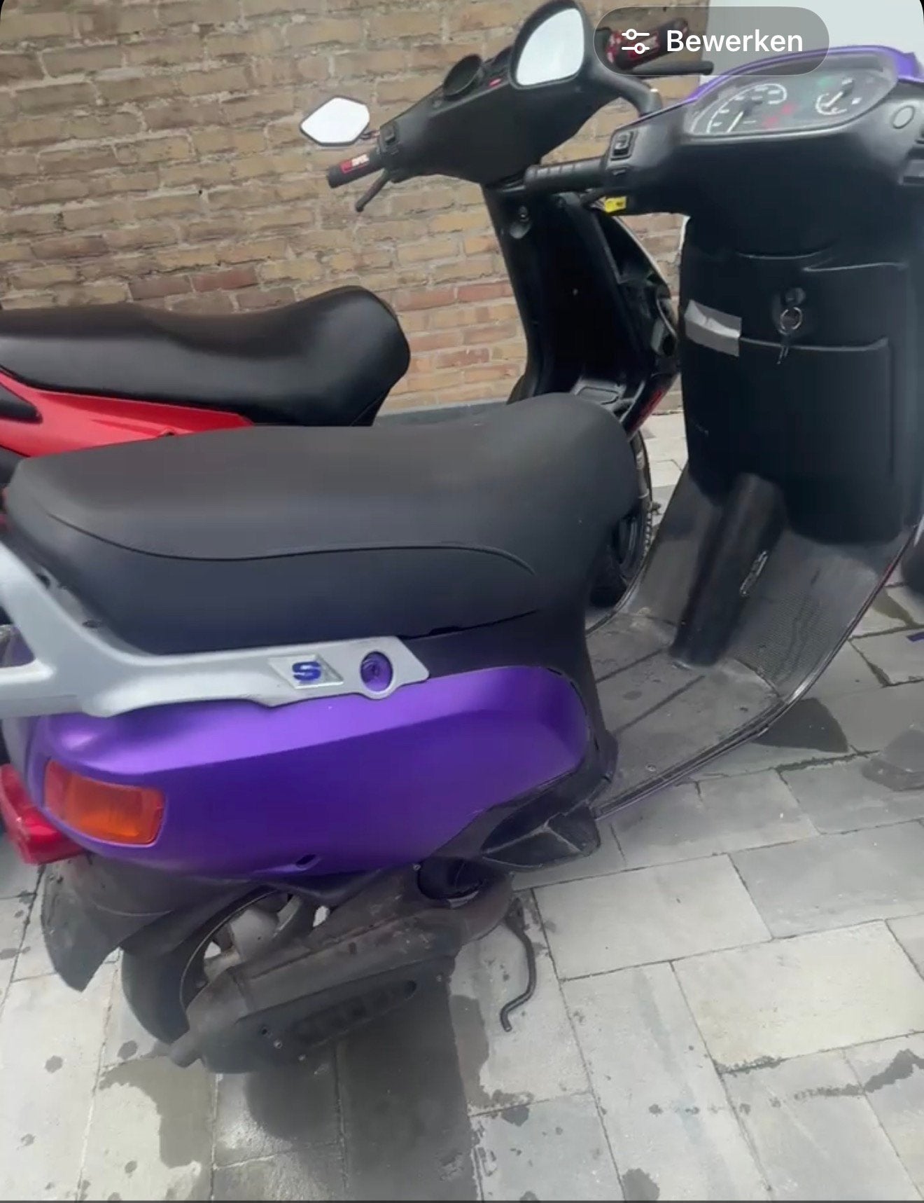 Skr 125, Fietsen en Brommers, Snorfietsen en Snorscooters, Ophalen, Piaggio, Tweetakt, Zo goed als nieuw