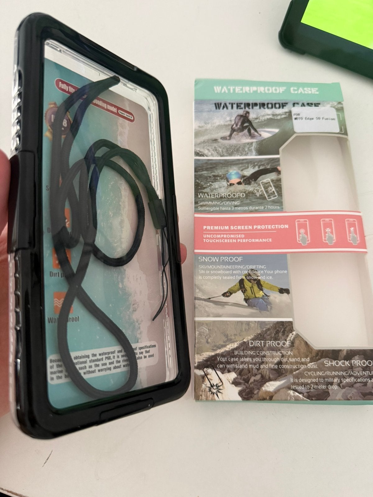 Waterdichte Hoes voor Moto Edge 50 Fusion - Nieuw, Ophalen of Verzenden, Nieuw, Overige typen, Motorola