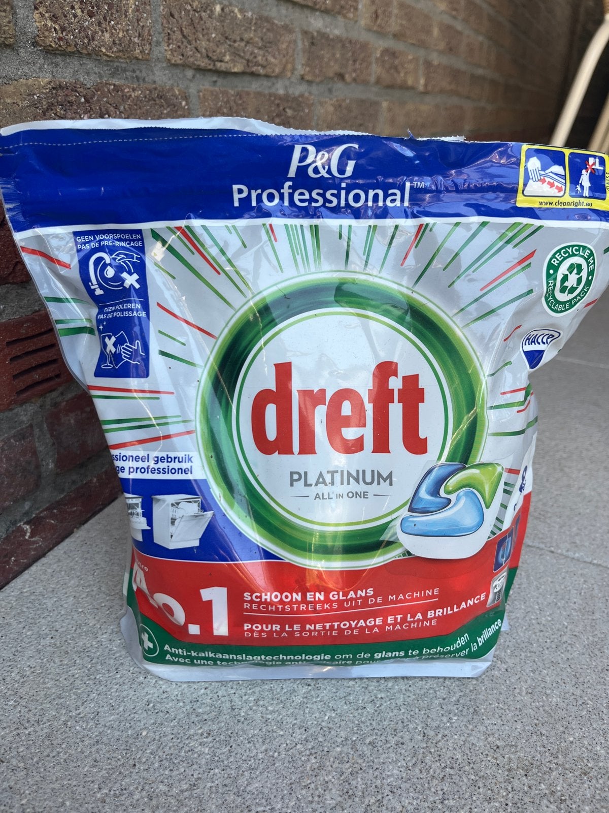 Dreft Platinum All in One Vaatwastabletten Professional, Ophalen of Verzenden, Nieuw