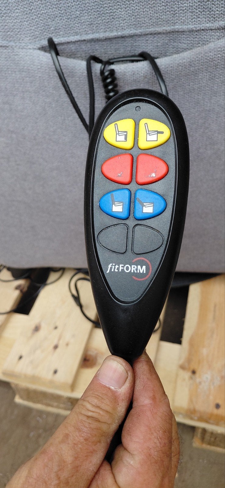 FitFORM Relaxfauteuil met afstandsbediening, Huis en Inrichting, Stoelen, Ophalen, Gebruikt, Modern, Comfort, Eén