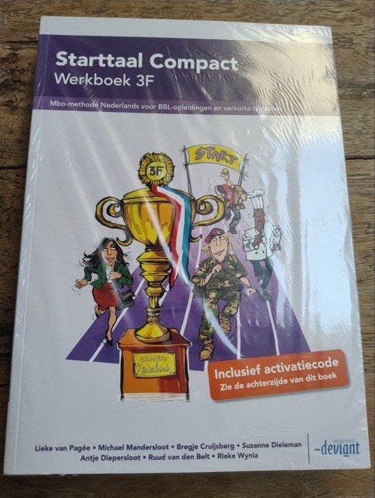 Starttaal Compact Werkboek 3F - 2 boeken nieuw in plastic, Lieke van Pagée, Michael Mandersloot, enz., Nieuw, Ophalen of Verzenden