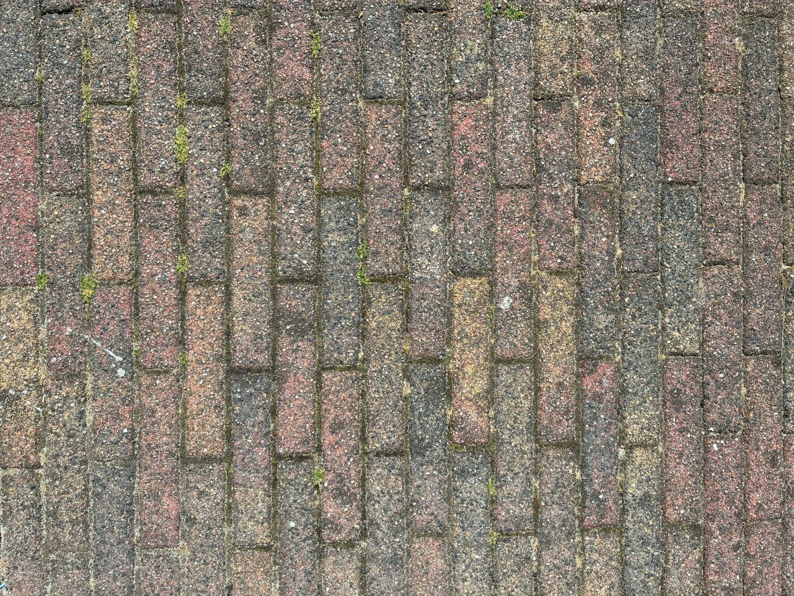 Gebruikte Straatstenen 20x5x6cm - 25m2 beschikbaar, Ophalen, Gebruikt, Klinkers, 10 m² of meer