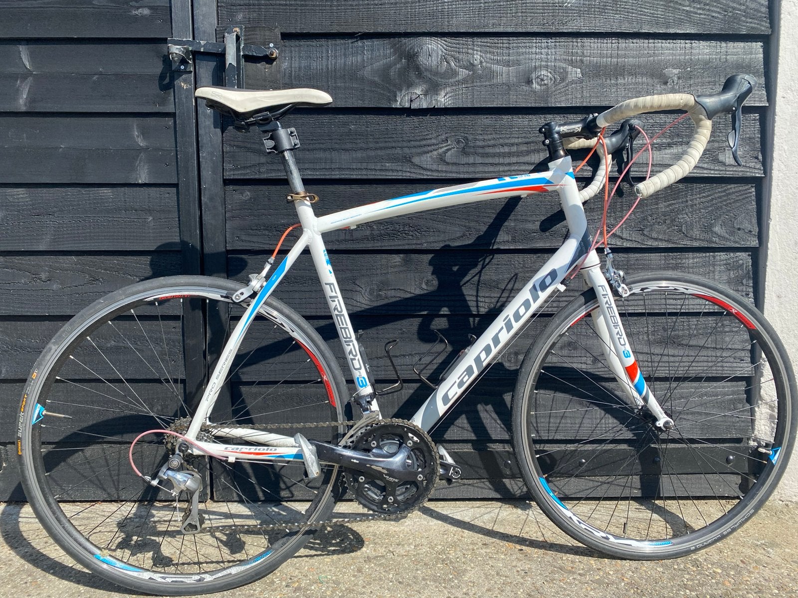 Capriolo Firebird racefiets maat 61, Fietsen en Brommers, Fietsen | Racefietsen, Gebruikt, Aluminium, 57 tot 61 cm, Meer dan 20 versnellingen