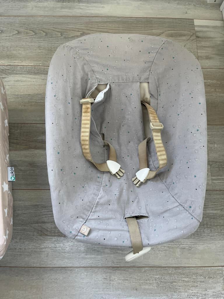 Tripp Trapp Newborn Set met hoes, Kinderen en Baby's, Kinderstoelen, Ophalen, Gebruikt, Meegroeistoel, Gordel(s)