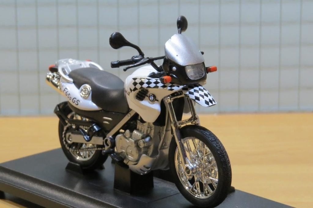 BMW F650GS Dakar 1:18, Hobby en Vrije tijd, MayCheong, Nieuw, Ophalen of Verzenden, Motor