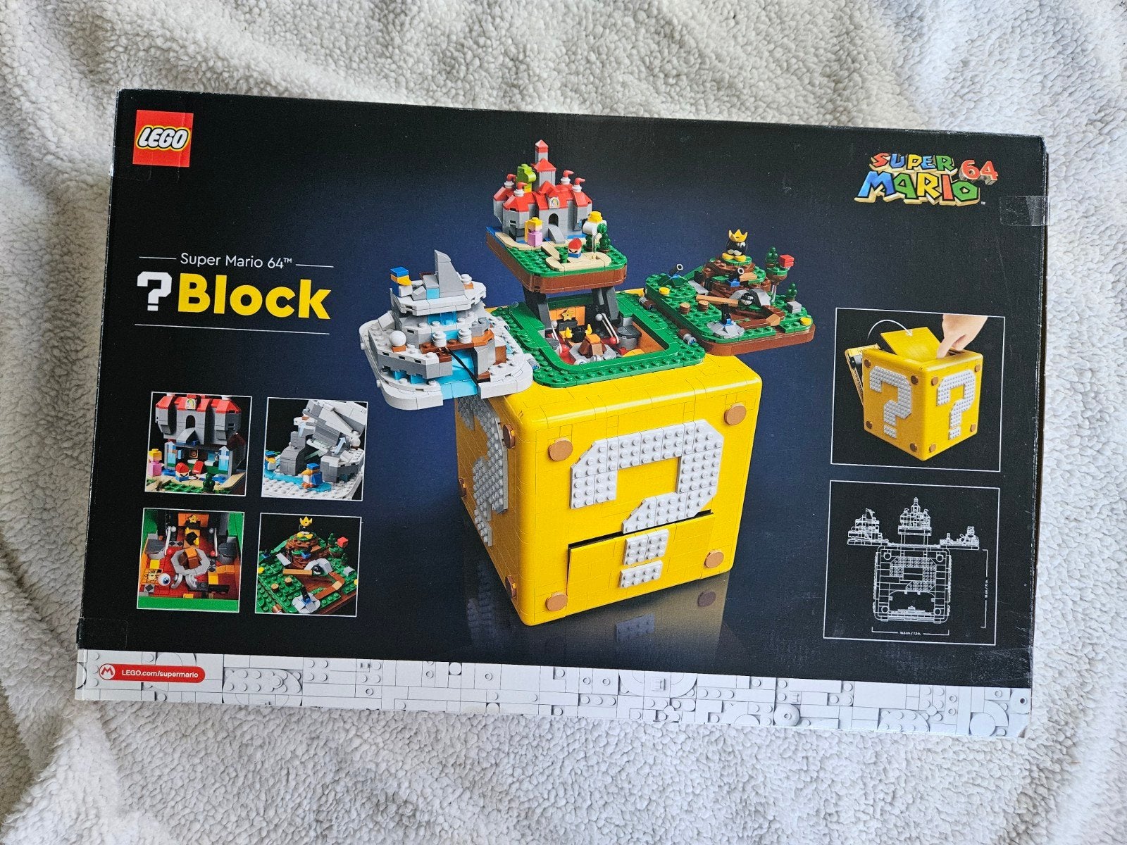 LEGO Super Mario 64 Vraagtekenblok (71395), Ophalen, Zo goed als nieuw